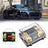 LED Display 1x0 IN 2x4GA OUT Distribution Block Fuse Holder Clear Cover Nickel Plated Splitter Heat resistant plastic housing for Car Audio Marine