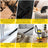 10 Gallon Wet/Dry Shop Vacuum, 8.0 HP Peak Stainless Steel Blower Vac with HEPA Filter for Garage & Workshop