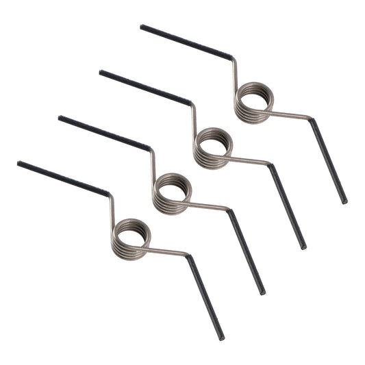 4-Pack Self-Closing Door Hinge Springs, Fits 1/2" & 5/8" Radius Corner Hinges, Auto Door Closer Spring