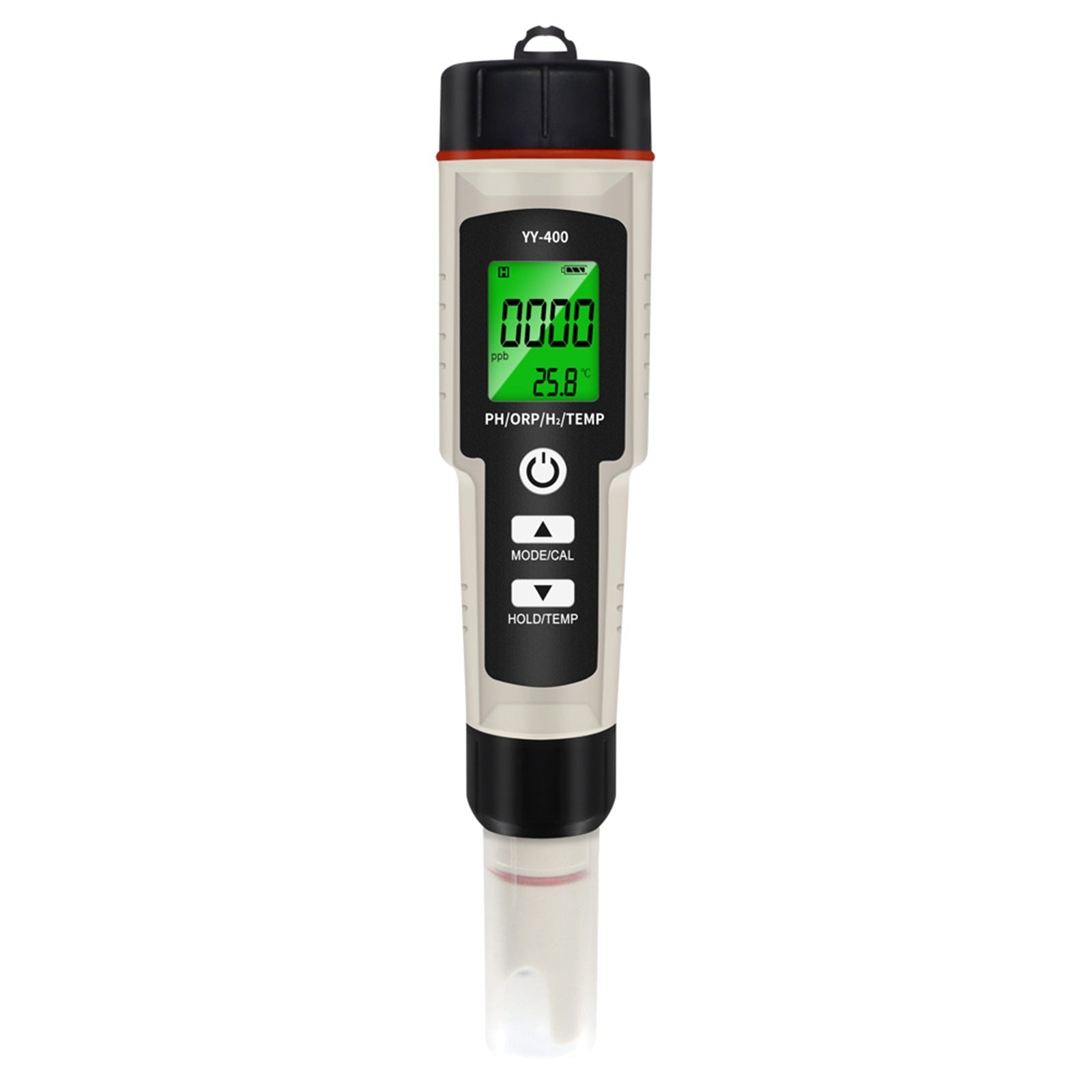 Portable 4-in-1 Hydrogen-Rich Water Test Pen – PH, ORP, Temp Meter Tester