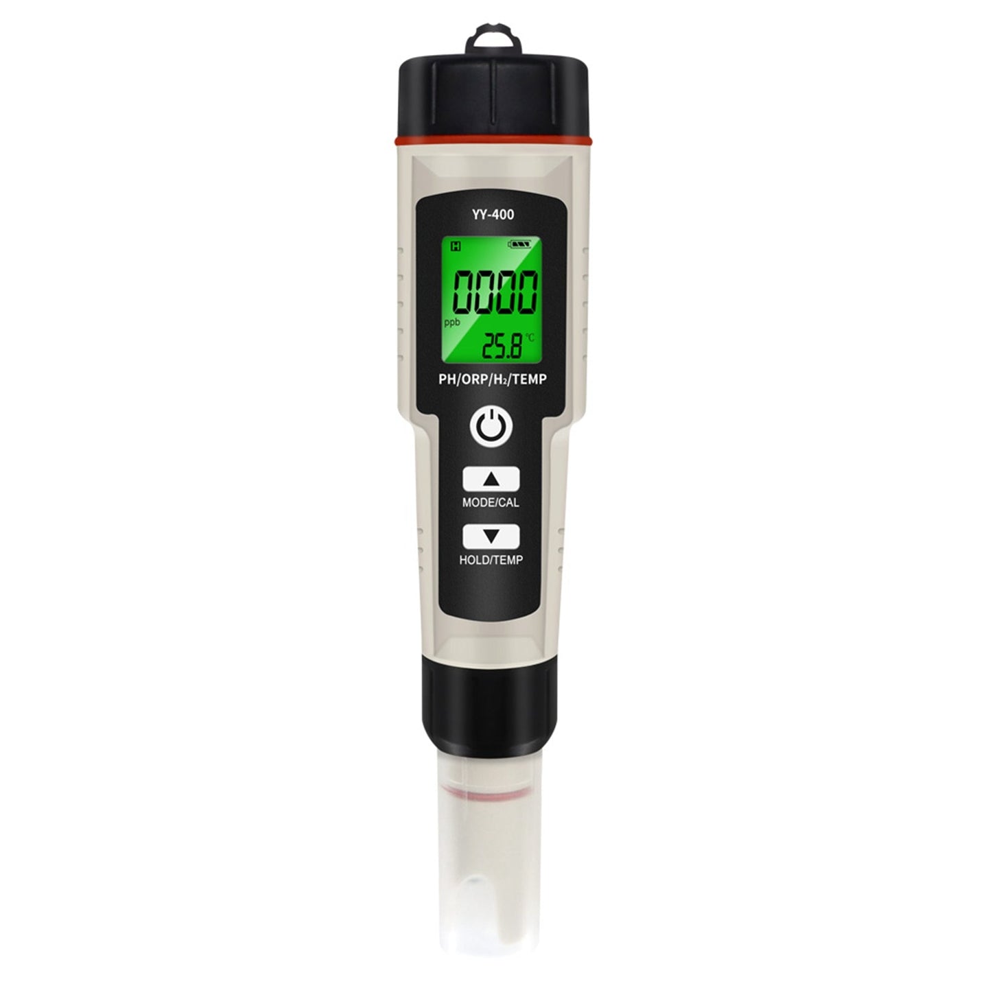 Portable 4-in-1 Hydrogen-Rich Water Test Pen – PH, ORP, Temp Meter Tester
