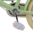 18" Child Bicycle Girls Bike with auxiliary wheels & Rack & Basket Green