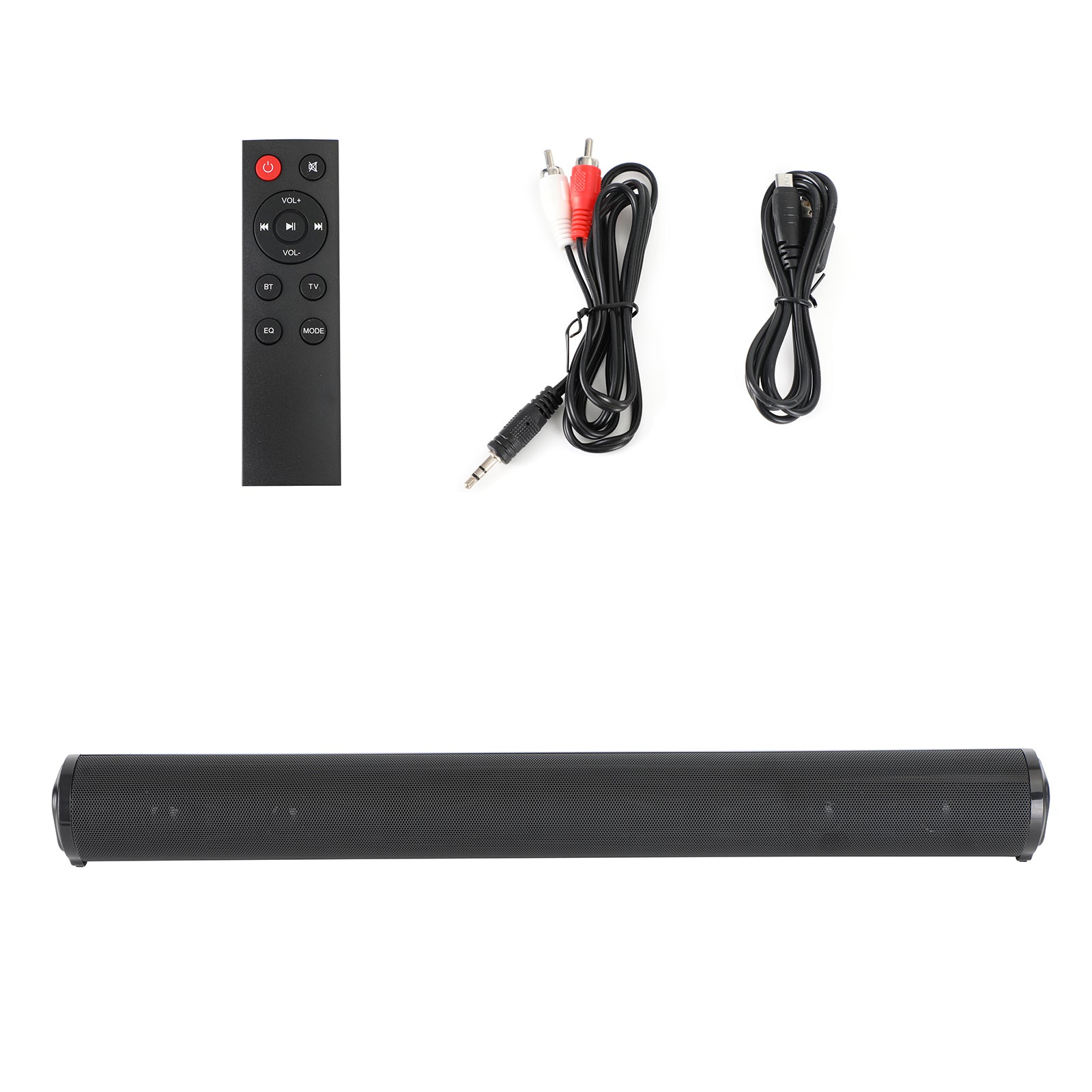 Bluetooth Wireless Sound Bar System – 4 Speaker Subwoofer for TV & Home Theater