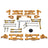 12Pcs Upgrades RC Parts Kit For Wltoys 144001 144002 124016 124017 124018 124019