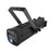 250W COB LED Profile Spotlight, RGBW 4-in-1, High CRI>95 with 15-60° Manual Zoom, DMX Stage Light