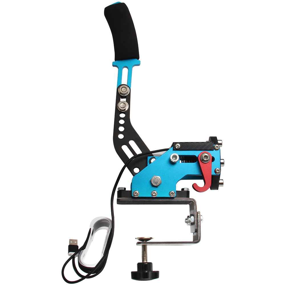 Racing Games Handbrake USB3.0 Kits for Steering Wheel Stand G29 G920 PC Blue