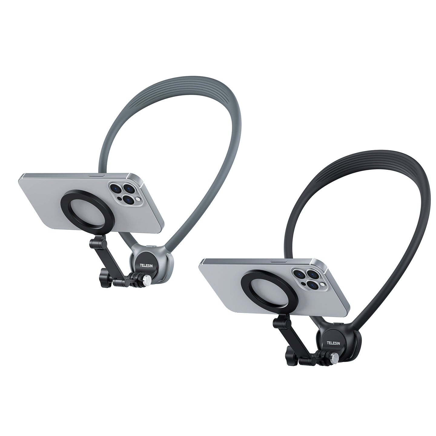 Two in One Magnetic Neck Halter Action Anti-Slip Padding Camera Neck Holder SE2