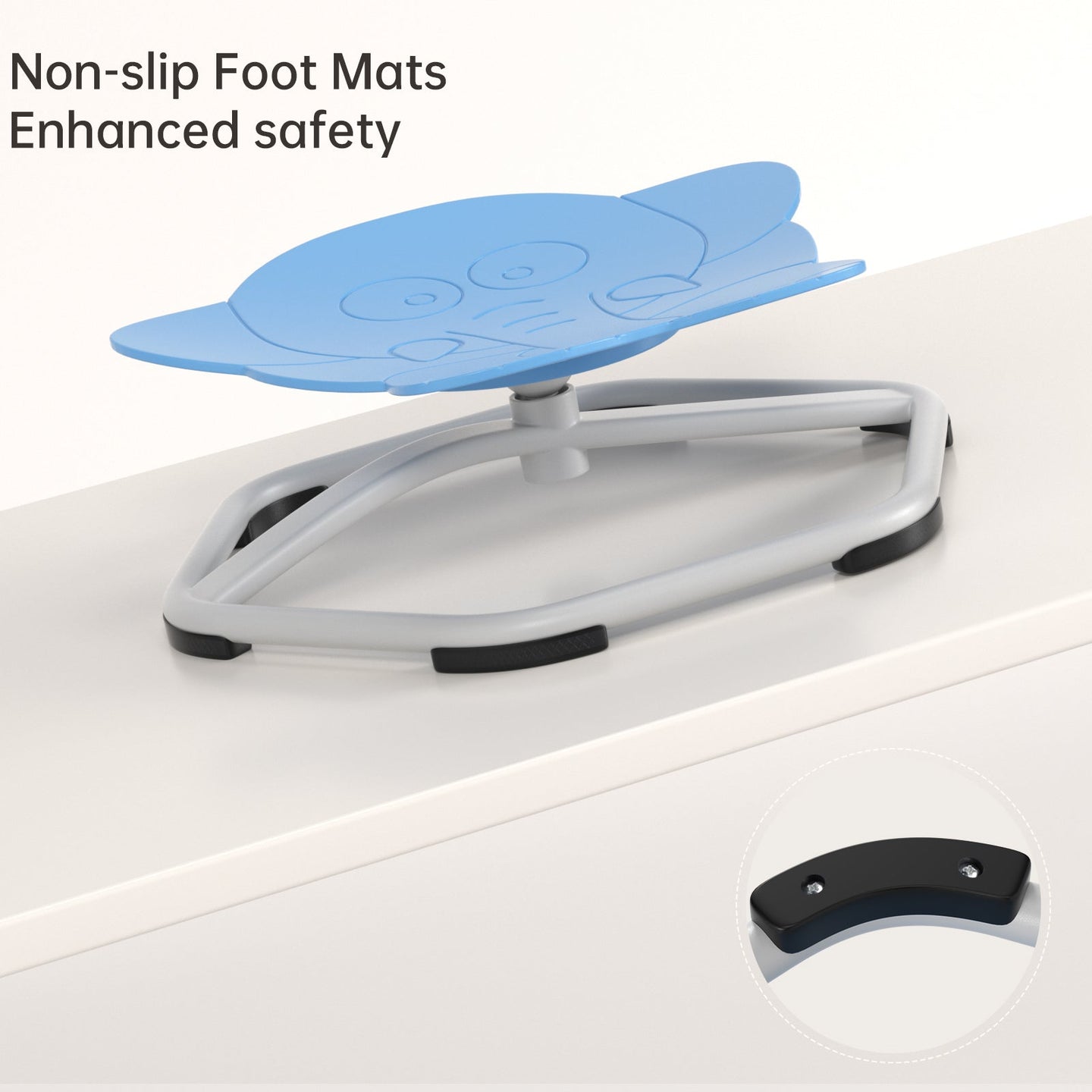 Sit+Spin 360° Sensory Spinning Seat Swivel Toy Kids elephant Wobble Chair Stool