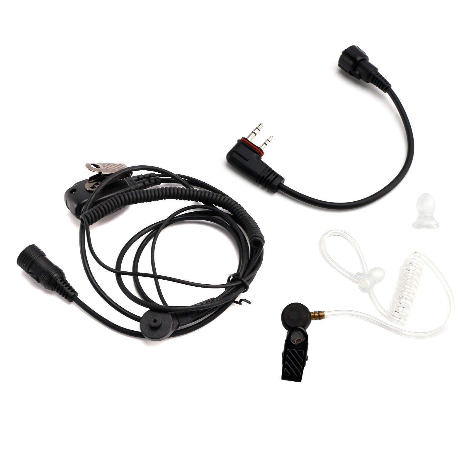 102B Transparent Air Tube Earphone A24 Conversion Line For ICOM A25CE A25N A24