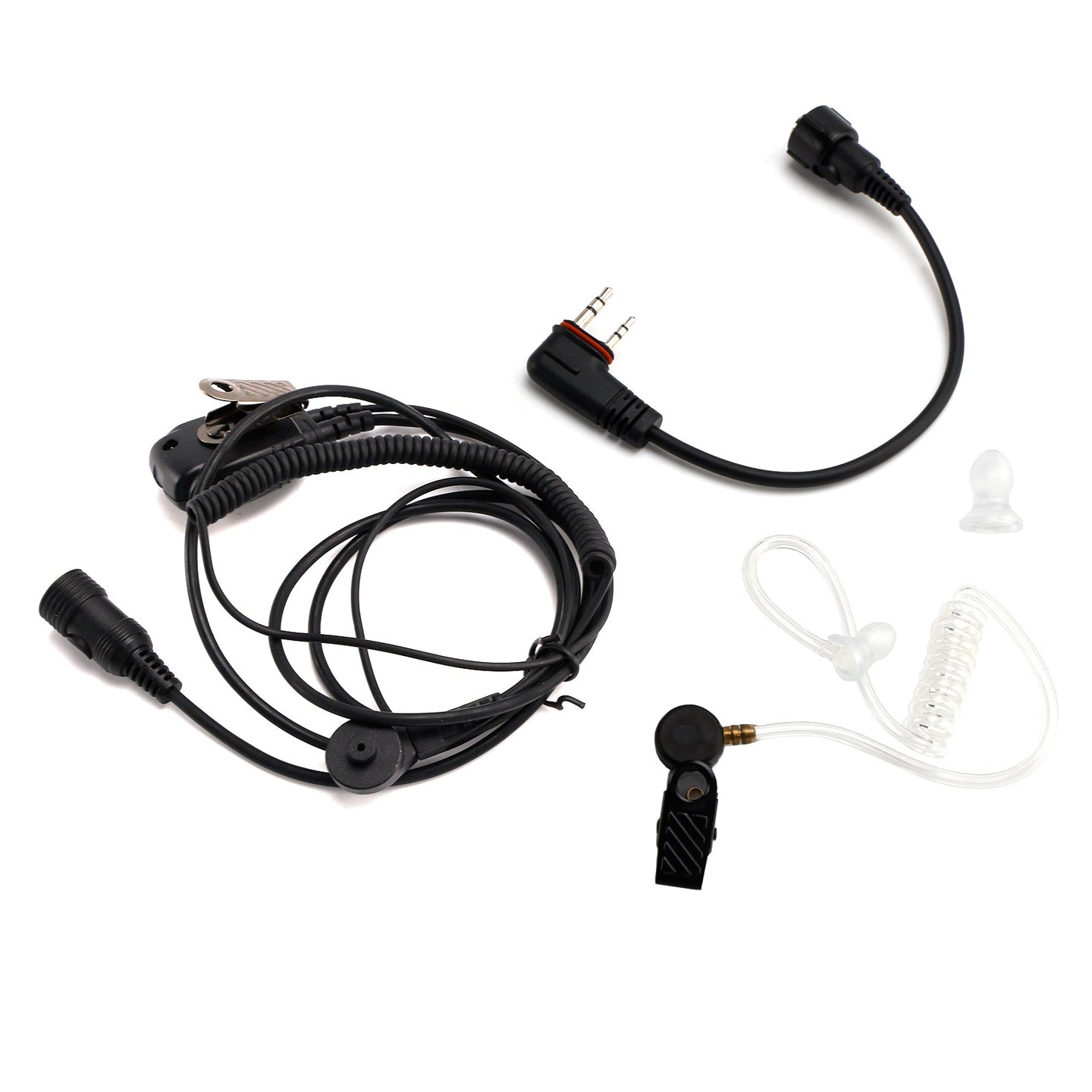 102B Transparent Air Tube Earphone A24 Conversion Line For ICOM A25CE A25N A24