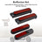 Set of 4 Scooter Side Covers with Rear Reflector for Xiaomi 4 Pro(1st Gen)