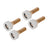 4Pcs Cab Door Roller AT319018 Fits For John Deere Skid Steer 240 250 260 270