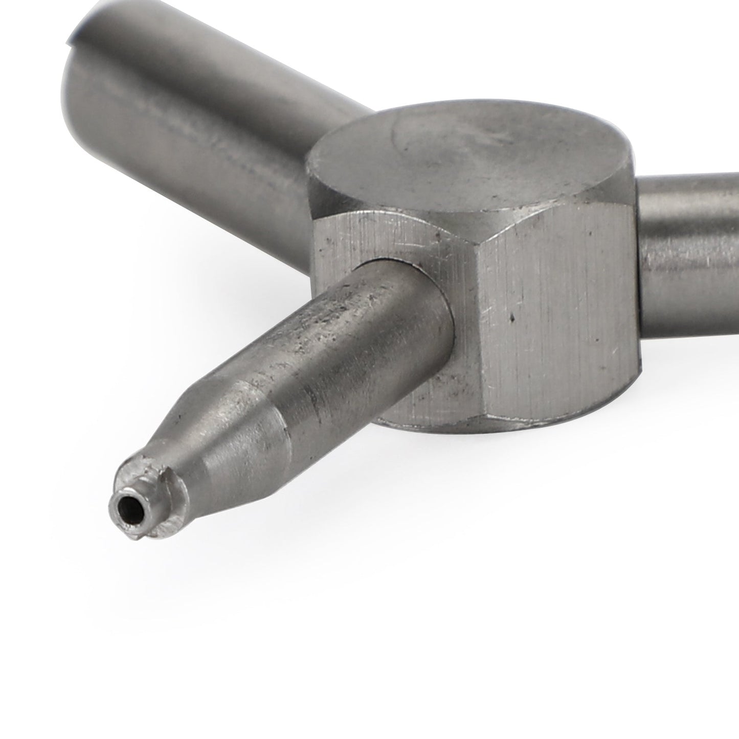 Precision Hex Valve Tool for Gas Cylinders (Stainless Steel)