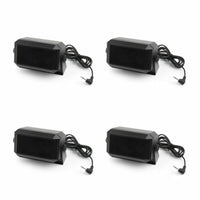 4PCS KES-3 Heavy Speaker 3.5mm External Duty Car Radio For Yaesu Kenwood Icom