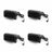 4PCS KES-3 Heavy Speaker 3.5mm External Duty Car Radio For Yaesu Kenwood Icom