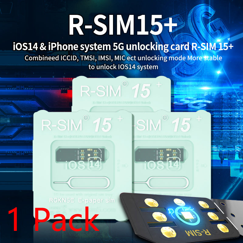 R-SIM15+ Nano Unlock RSIM Card Fit for iPhone 13 Pro 12 PRO MAX XS XR IOS 15 LOT