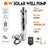 3" 60V 1KW MPPT Screw Solar Bore Pump Submersible Deep Well Hole Steel Head 160M