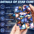 2 In 1 Earth Style Star Cube Magic Cube Set For Kid And Adult Toy Ages 8-12