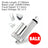 4"/100mm Heavy Duty Linear Actuator Snow Blower 12V Stroke 1500N Max Lift