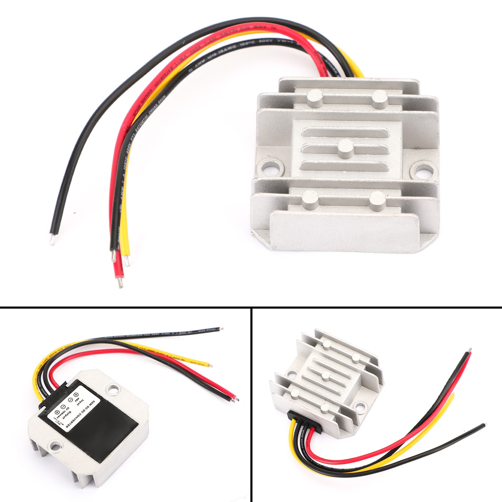 NEW 48V to 5V 10A Step Down DC/DC Power Converter Regulator WaterProof UE