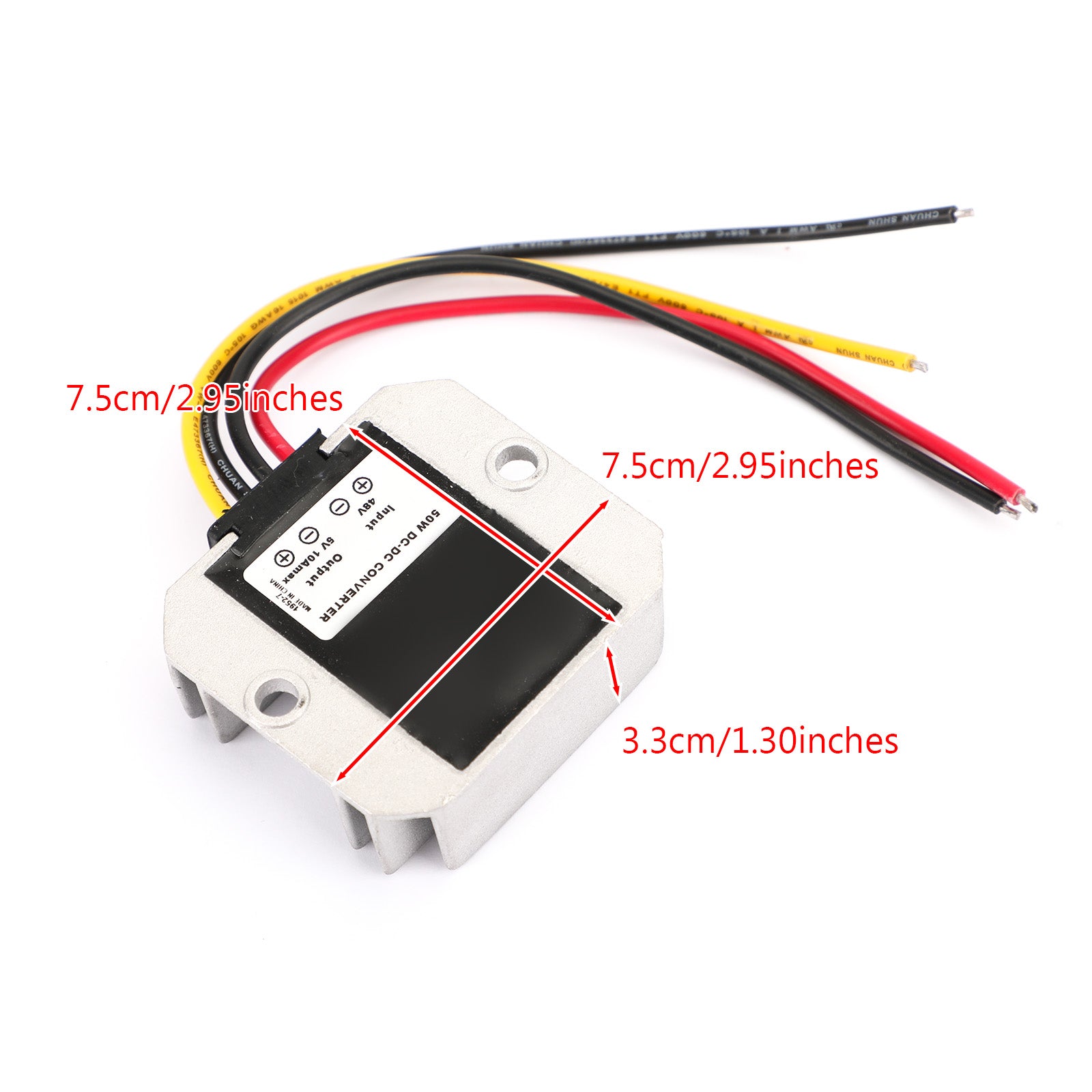 NEW 48V to 5V 10A Step Down DC/DC Power Converter Regulator WaterProof UE