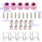 Areyourshop 30Pc AG-60 SG-55 Plasma Cutter Torch Consumables Electrode Tips Shield Guide