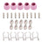 Areyourshop 30Pc AG-60 SG-55 Plasma Cutter Torch Consumables Electrode Tips Shield Guide