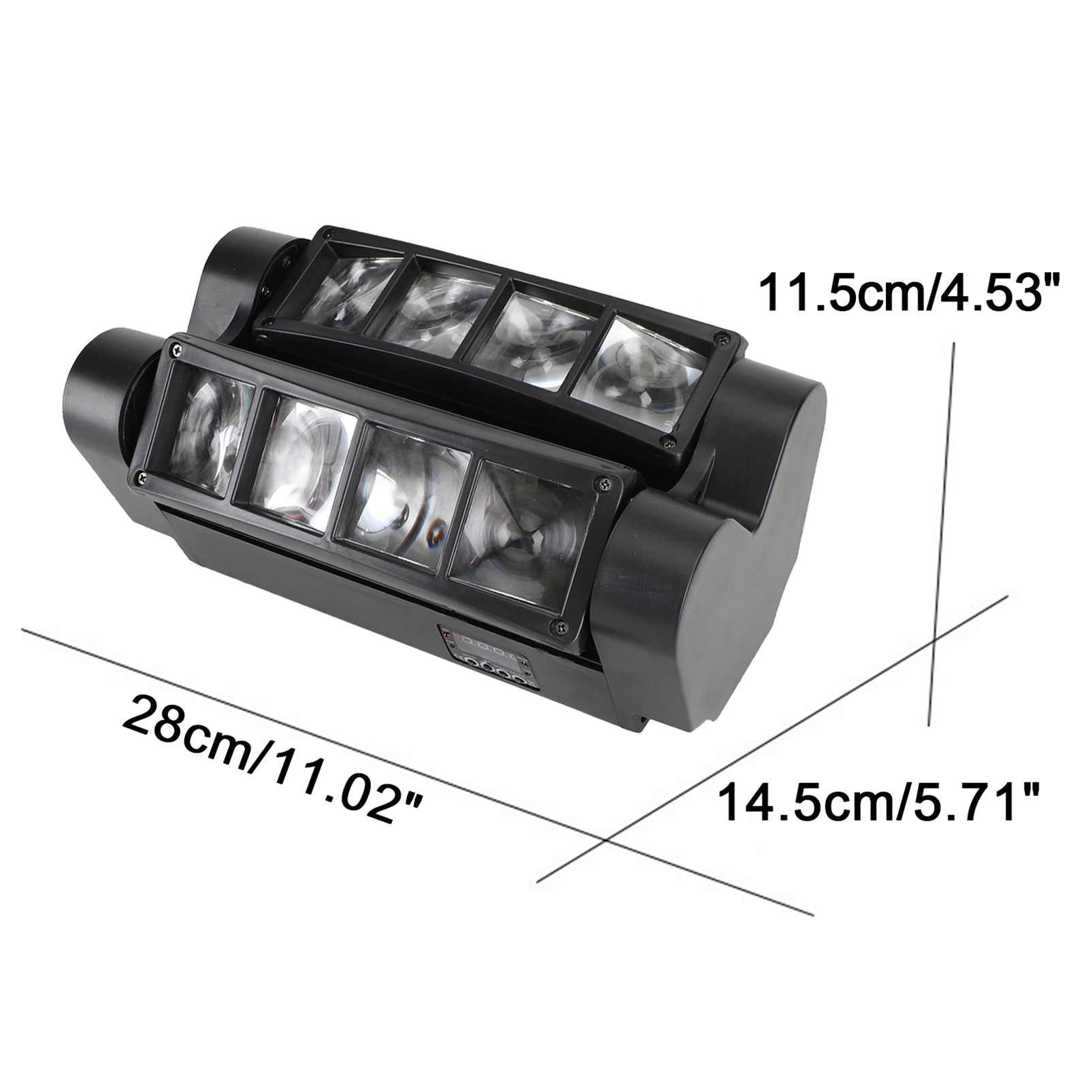1/2/4/6/8 Pcs Beam Zoom Moving Head Stage Lighting Beam DMX Party DJ Lighting (Copy)