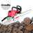 22-Inch 52CC Gas Chainsaw with Aircraft-Grade Aluminum Protection & Anti-Vibration Handle