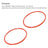 PB070060 O-Ring For Burner Base (A) 2PCS