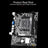 B450M-K Computer Motherboard Desktop DDR4 AM4 CPU WIFI NVME Gigabit Network Card