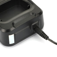 1Set Desktop Battery Charger For Wouxun KG-UV8D Radio Walkie Talkie US Plug