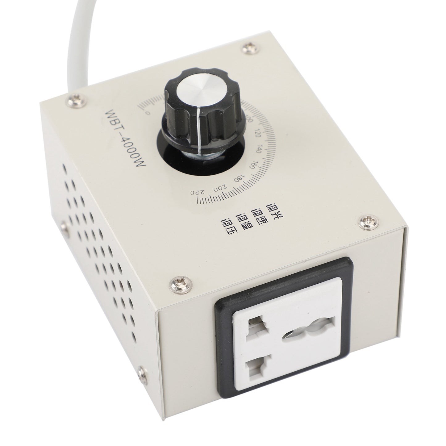 4000W AC 220V Variable Voltage Controller for Fan Speed Motor Dimmer