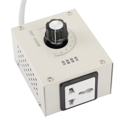 4000W AC 220V Variable Voltage Controller for Fan Speed Motor Dimmer