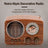 Retro Bluetooth Speaker – Vintage Style Mini Radio with Multifunction Music Player for Home & Travel