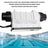 IC15 Salt Cell Chlorine Generator – Replacement System for Saltwater Pools