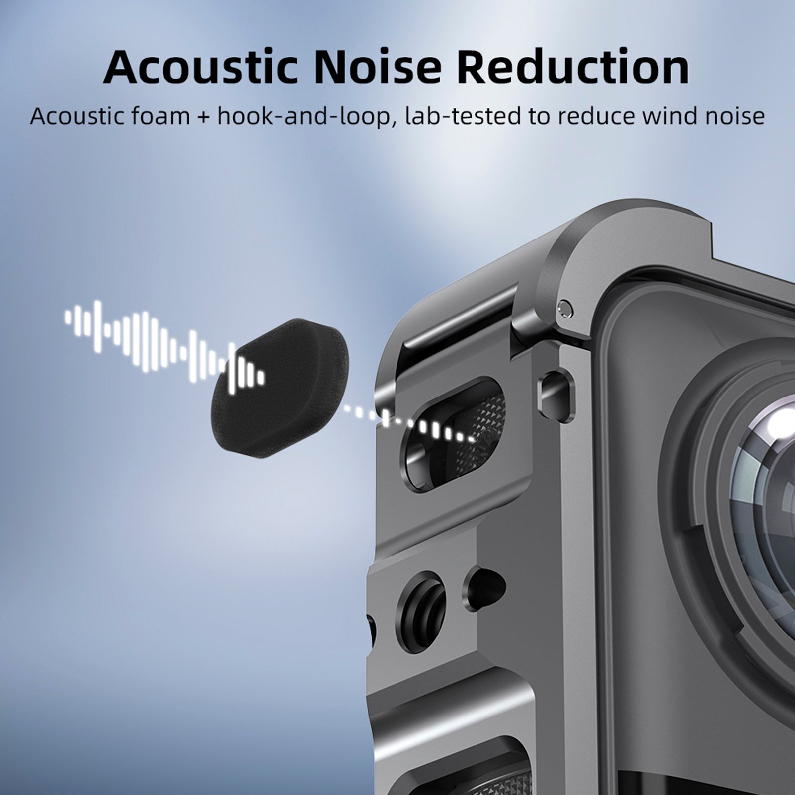 Utility Frame Case Cage for Insta360 X5 Protective Case Quick Release Adapter