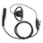 R7-018-D Type Large Earhook Headset For R7 R7A MXP600 ION APXN70 APXN50 APXN30