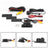 Car Rear Camera Parking Sensor Radar + Beeper + 4.3" LCD Fold Mirror Kit