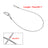 1/5/10Pcs 29.1"Steel Wire Safety Security Cable For Stage Light Clamp Beam Light