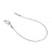 1/5/10Pcs 29.1"Steel Wire Safety Security Cable For Stage Light Clamp Beam Light