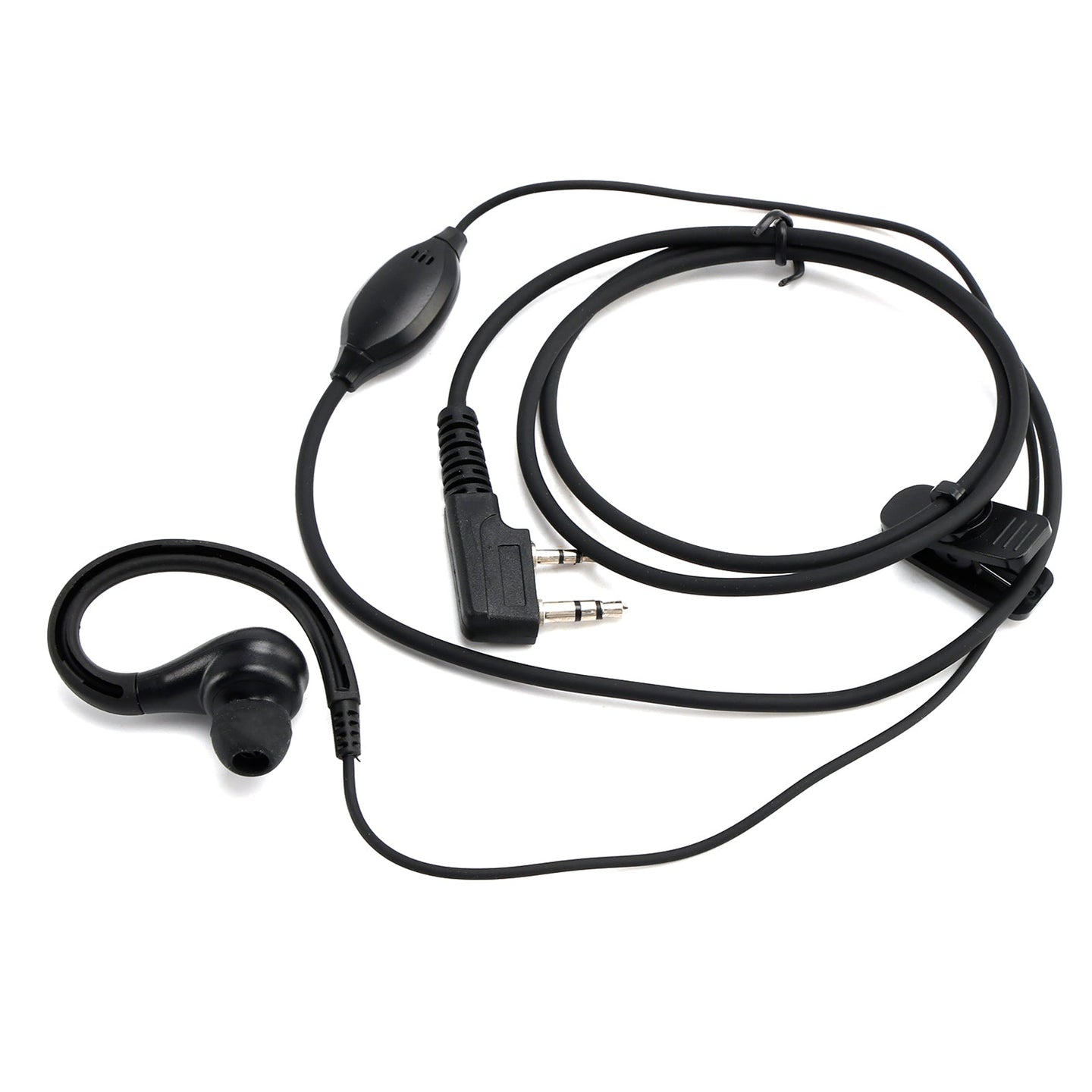 K-030-626 Earhook Headset For TK-208 TK-220 TH-D7 TH-F6 RPU416A KG-UVD1 TG-K4AT