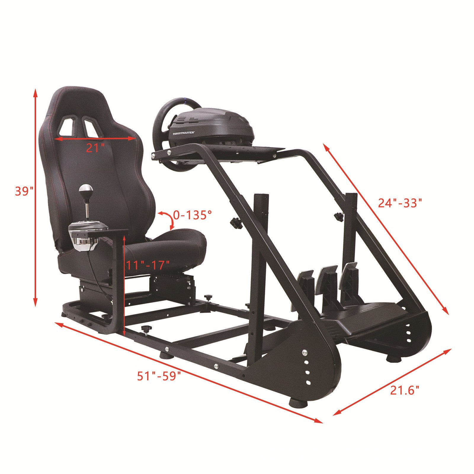 Seat Racing Simulation Game Stand 14Bit USB3.0 SIM Handbrake for Logitech G920