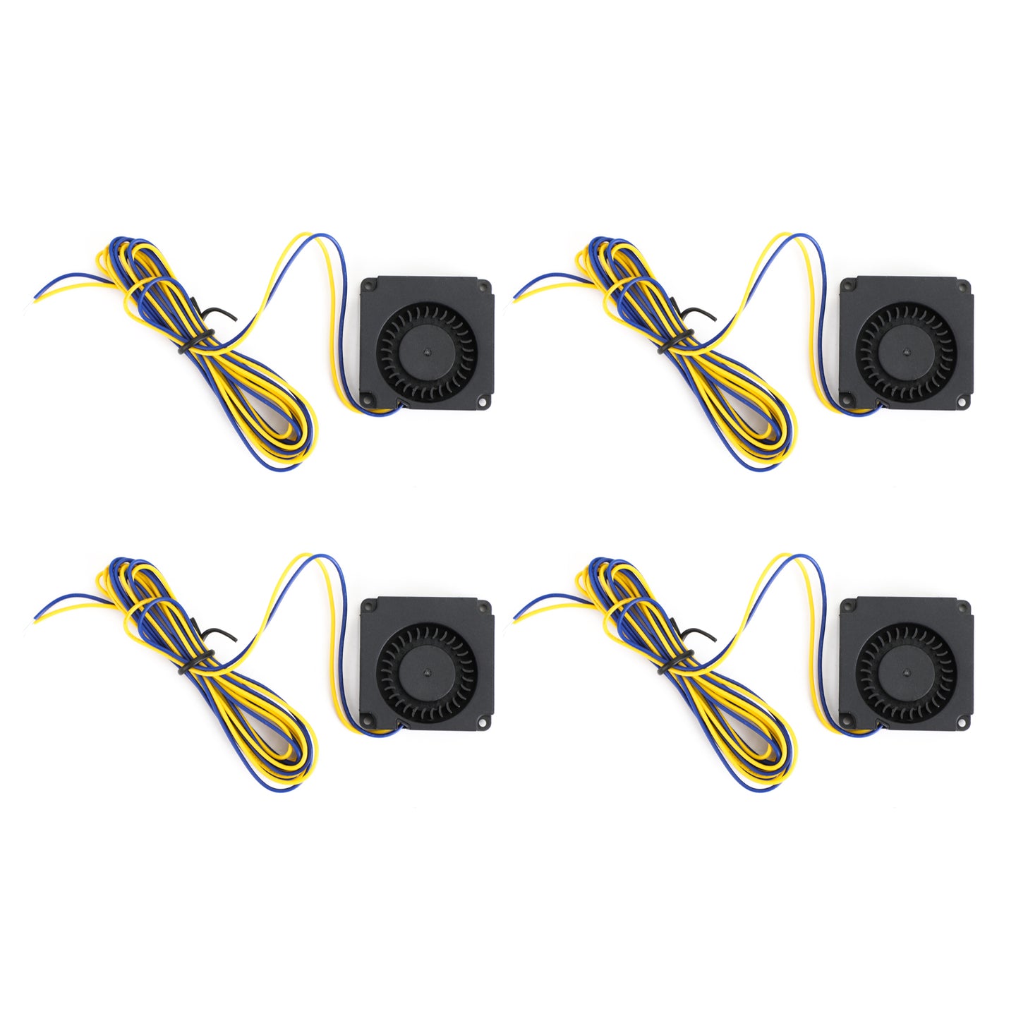 4x 3D Printer Hotend Radial Turbo Blower Fan DC 12V Accessory For Creality CR-10