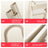 4-Step Ultra-Slim Folding Ladder, 2.8" Thick with Safety Handrail & Wide Anti-Slip Pedals, 330 lbs Capacity (White)