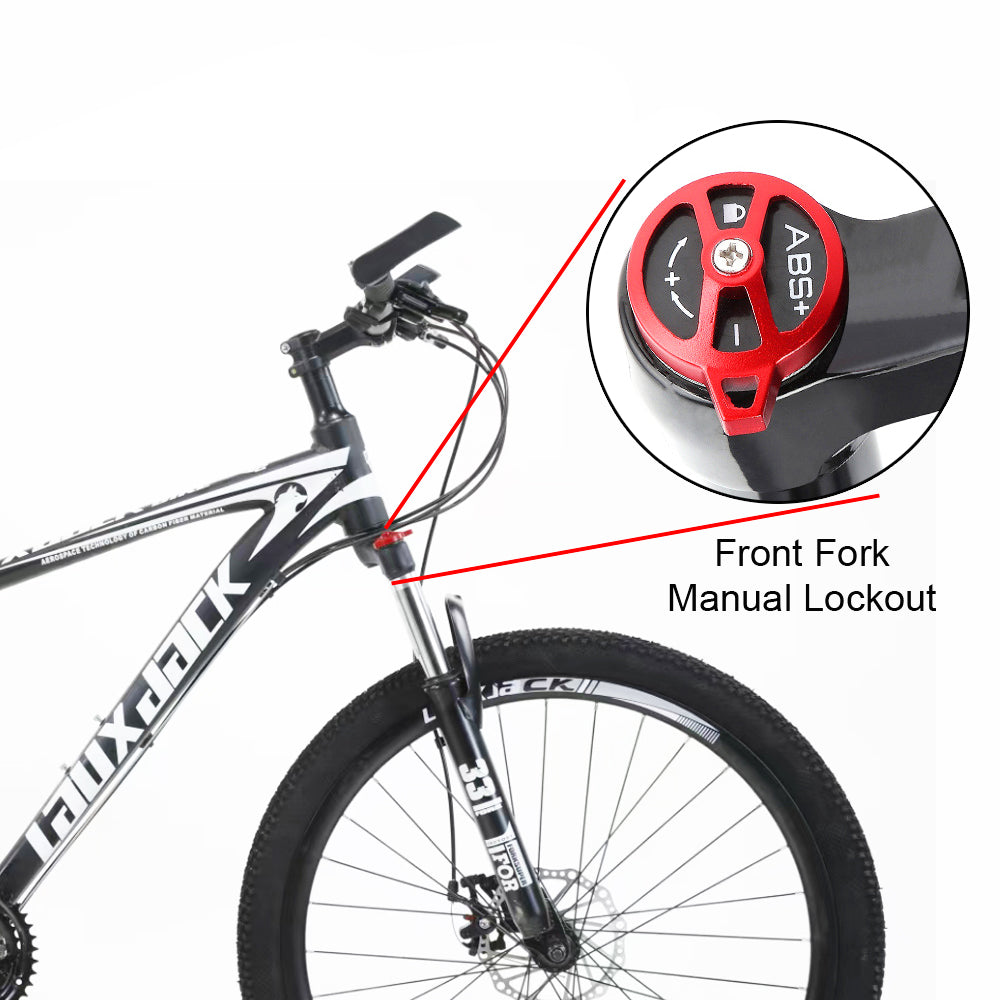27.5 inch Wheels 21 Speed MTB Adult Bicycle + Lock + Pump
