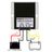 DC-DC Step Down Converter 20-72V to 12V 3A 36W, IP68 Waterproof Power Regulator for Golf Cart, Boat & Solar
