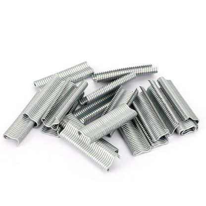 Hog Ring Plier & 600lsfb2 Clips Jaws Tool Staples Chicken Mesh Wire Cage US