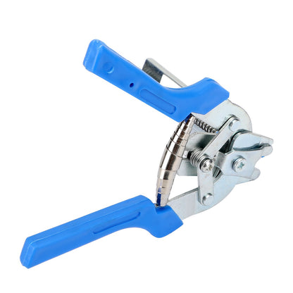 Hog Ring Plier & 600xM Clips Jaws Tool Staples Chicken Mesh Wire Cage US