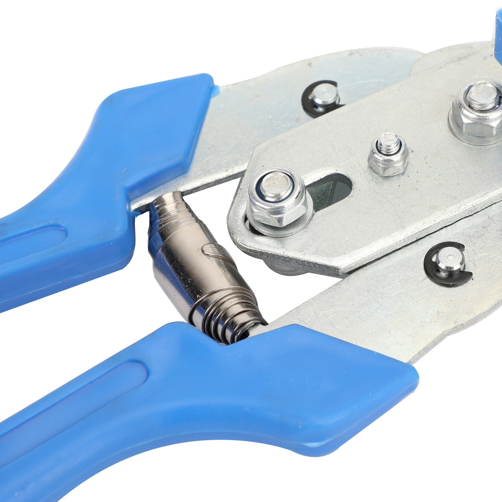 Hog Ring Plier & 600xM Clips Jaws Tool Staples Chicken Mesh Wire Cage US